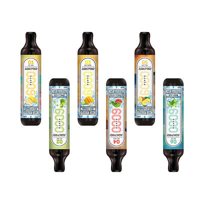 Le réservoir 15ml de Sous-ohm a prérempli la cosse jetable 0 de Vape de 6000 souffles coulant