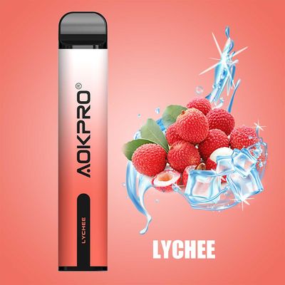 Aspiration sans heurt 1.2ohm de dispositif jetable de Vape de la cosse 2500 de Bouche-À-poumon