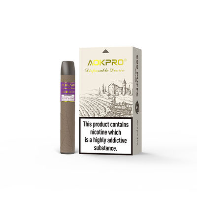 Barres jetables de souffle de raisin de Vape de nicotine de ROHS 3ml Ejuice 50mg