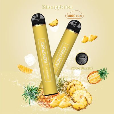 La barre 8ml de souffle d'AOKPRO solides solubles PCTG 3000 a prérempli le stylo activé par aspiration