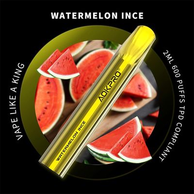stylo de la glace 500mah Vape de Nic Disposable Pod Device Watermelon du sel 2ml