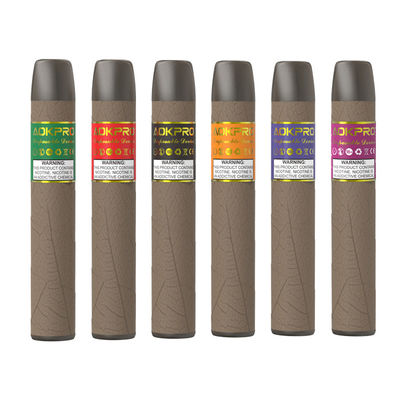 Stylo jetable 400mAh de Vape de dispositifs de sel de nicotine de la nicotine 2%