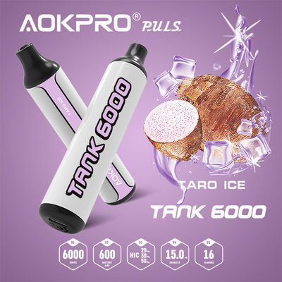 600mAh préchargé 15ML a prérempli des dispositifs Taro Ice Ejuice de Vape de cosse