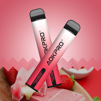 Le dispositif jetable de Vape de la cosse 2500 d'Ejuice 7ml Inhaler-a activé