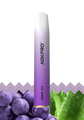 Les cosses jetables 600 de TPD Vaping souffle nicotine du raisin 2% de barre de souffle