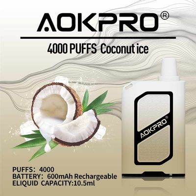 Souffle de la boîte 4000 d'Ejuice 10.5ml Mesh Coil Disposable Vape Device