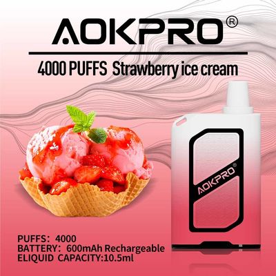 Le souffle Vape jetable 10.5ml de NIC 4000 de sel du PC 3% de catégorie comestible a pré rempli cosses de Vape