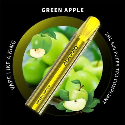 La barre jetable Vapes 600 d'Elf de dispositif de cosse de la nicotine 20mg souffle