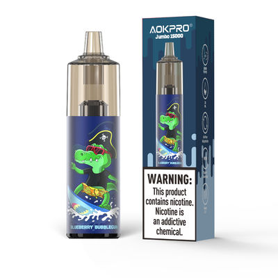 cosse jetable de tornade de souffles des cigarettes aromatisée par nicotine 15000 de 50mg E